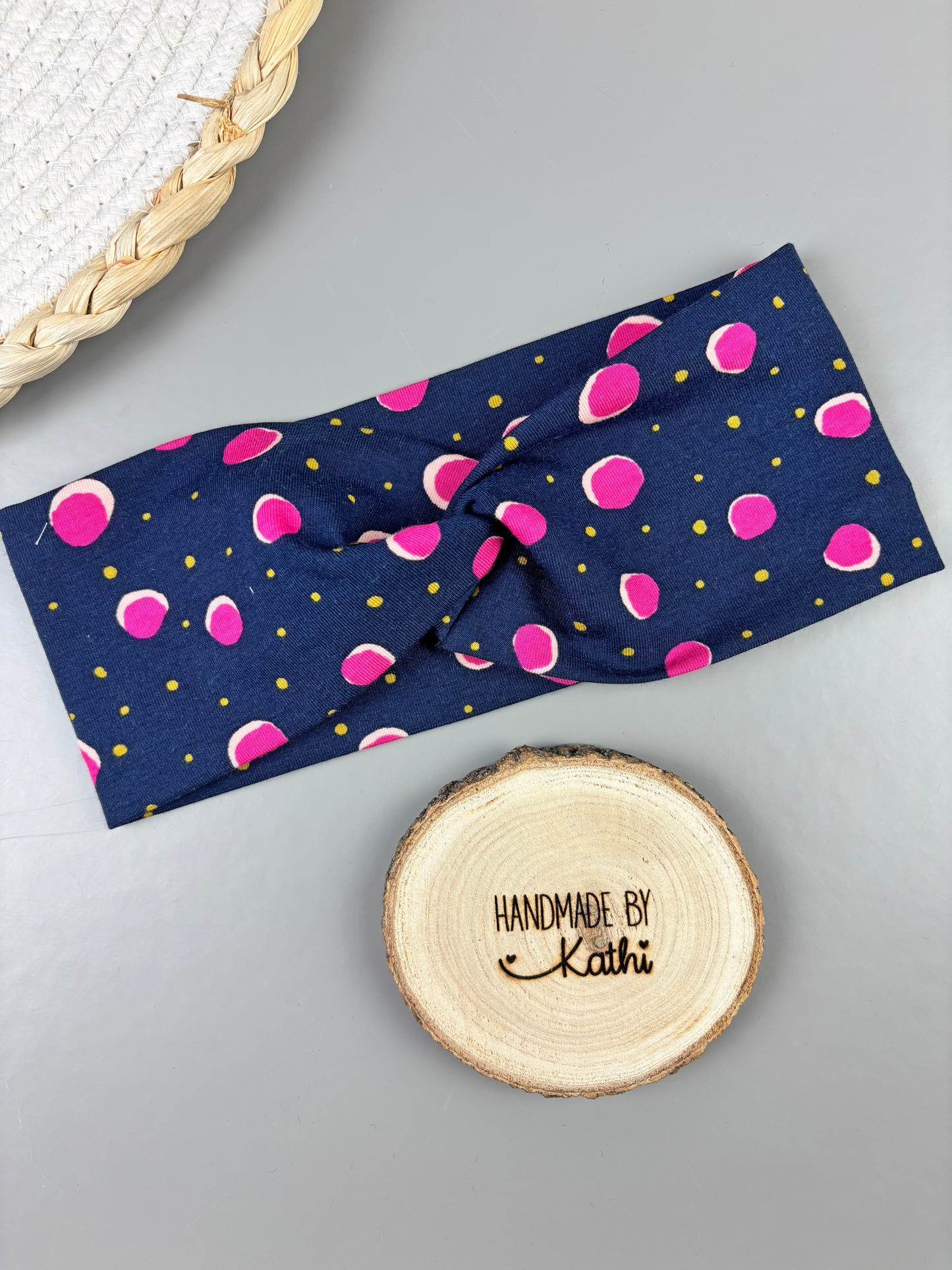 Knotenstirnband Punkte