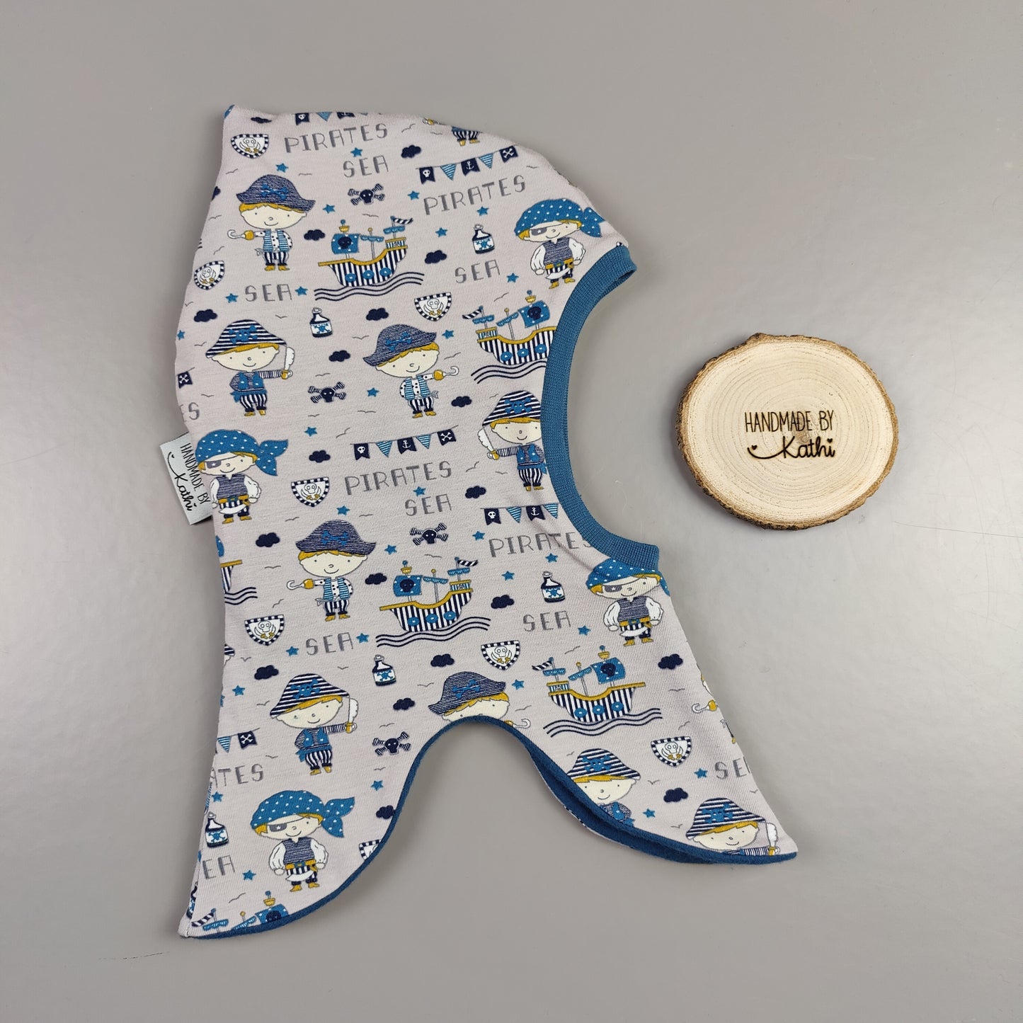 Schlupfhaube Piraten